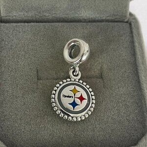 Pandora Pittsburgh Steelers Exclusive Football team Dangle Charm